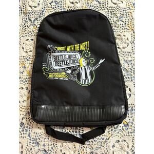 Fast Forward Beetlejuice Full Size Backpack NWT Black Marquee